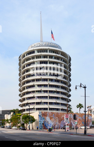 Capitol Records Building, Los Angeles Stock Photo - Alamy