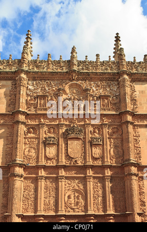 University of Salamanca - Main entrance Stock Photo