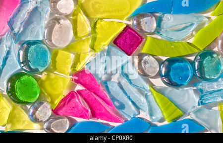 Glass mosaïc background Stock Photo