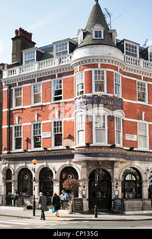 Prince Regent Pub, Marylebone High Street; London; England; UK Stock ...