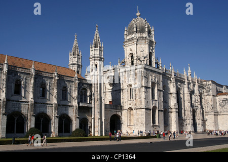 Hieronymites Monastery, Lisbon, Portugal Stock Photo