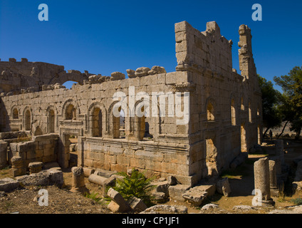 The Church of Saint Simeon Stylites, Syria Stock Photo