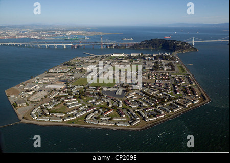 aerial photograph Treasure Island San Francisco Stock Photo