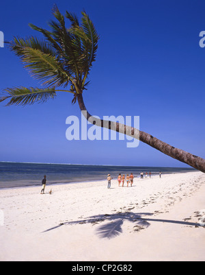 Hotel Intercontinental Beach, Mombasa, Mombasa County, Republic of Kenya Stock Photo