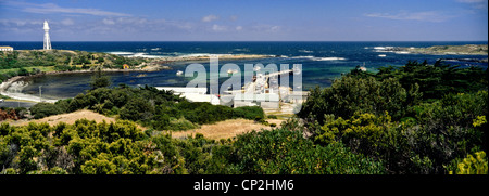 Currie harbour, King Island, Tasmania Stock Photo
