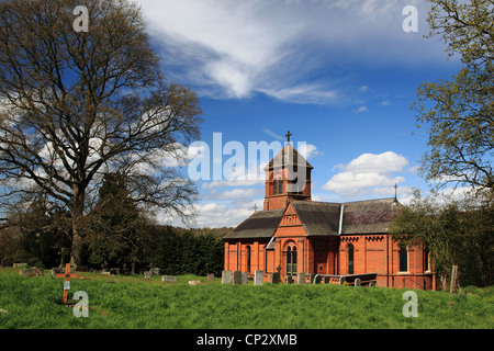 New St. Pater and St. Paul church in Albury, Surrey Hills, Surrey, England Stock Photo