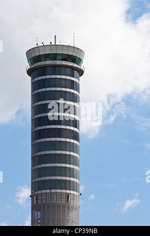 Air traffic control at Suvarnabhumi Airport Stock Photo