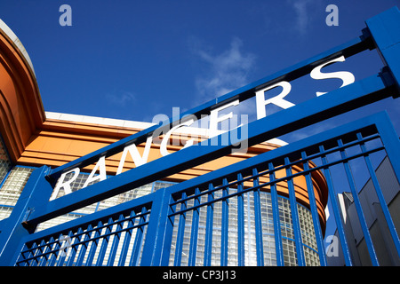 Entrance to Ibrox football stadium, the home of Rangers Football Club,  Govan, Glasgow, Scotland, UK Stock Photo - Alamy