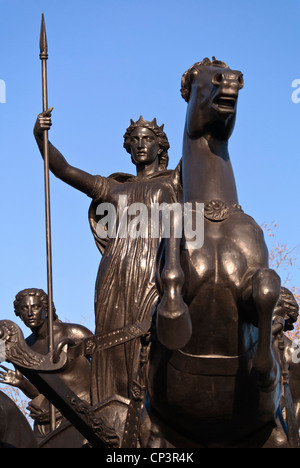 Statue of Queen Boadicea, Westminster bridge, London, England, UK Stock Photo