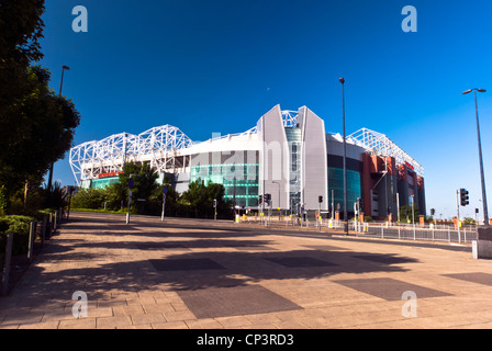 Manchester United football ground 'Old Trafford', Manchester, England, UK Stock Photo