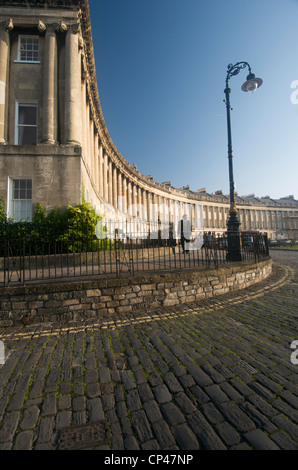 The Royal Crescent, Bath, UK Stock Photo