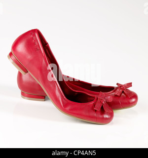 A still life shot of a pair of womens shoes Stock Photo