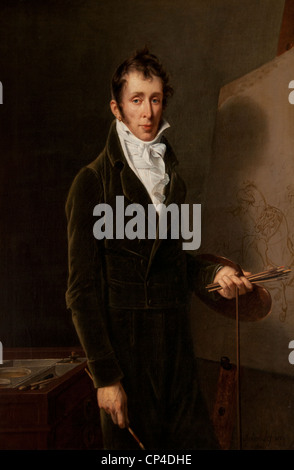 Carle Vernet 1758-1836 by  Robert lefevre 1755-1830 French France Stock Photo