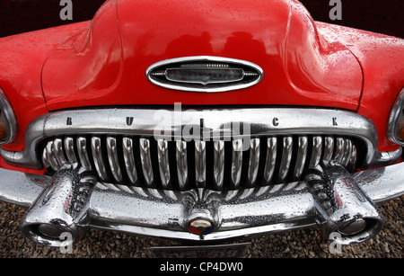 Classic Buick car. I was told it is a 1953 Buick Special 2-door sedan but personally don't know. Stock Photo