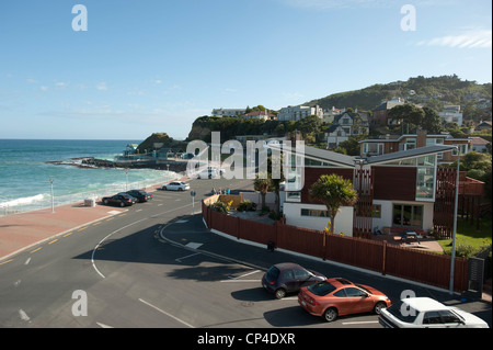 St. Clair, South Island, New Zealand Stock Photo