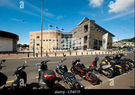 Te Papa museum, Wellington, North Island, New Zealand Stock Photo