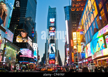 Times Square New York City Stock Photo