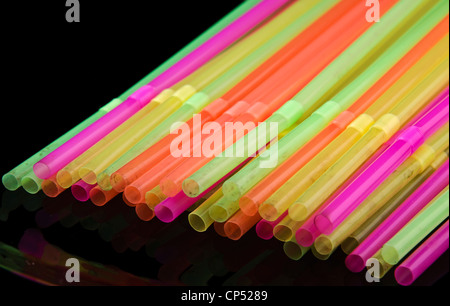 Bad condition straws Stock Photo