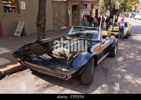 1966 Chevy Corvette Stingray convertible Stock Photo