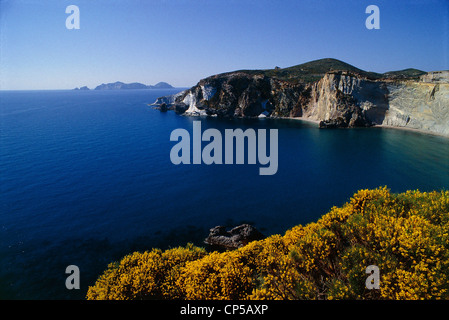 Lazio - Pontine Islands - Island of Ponza (LT). Chiaia di Luna. Stock Photo