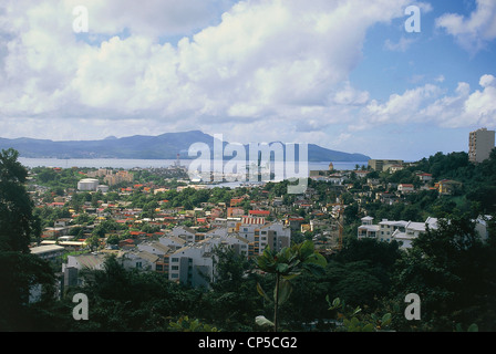 Martinique (overseas department of French Republic) - Fort de France. Stock Photo