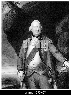 Charles Cornwallis, 1st Marquess Cornwallis, Knight of the Garter, 1738-1805, British General in the American Revolutionary War Stock Photo