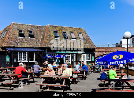 3814. The Royal George, Folkestone Harbour, Kent, UK Stock Photo