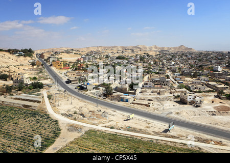 Aerial View of Jericho Stock Photo