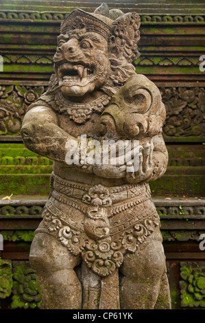 The Ubud Monkey Forest is a nature reserve and temple complex in Ubud, Bali, one of the main attractions on the island. Stock Photo