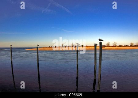 Long Island Sound Kings Park NY Stock Photo