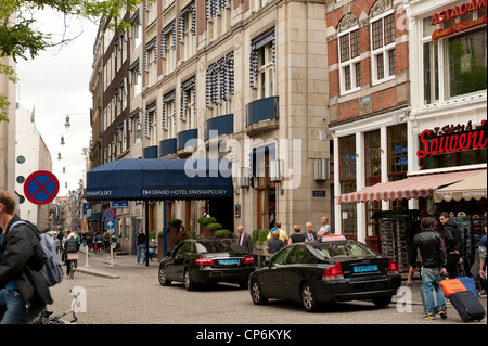 NH Grand Hotel Krasnapolsky Amsterdam Holland Netherlands Europe EU Stock Photo