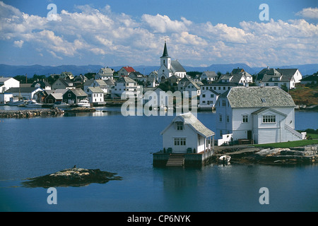 Norway - Hordaland County - Fedje Islands - a country Stock Photo