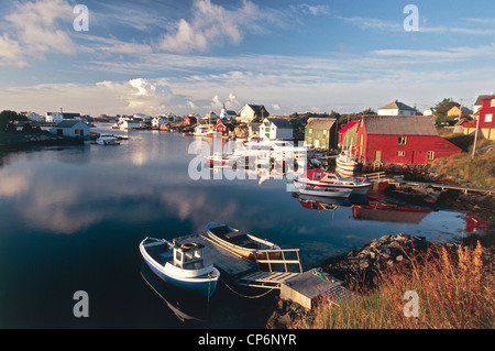 Norway - Hordaland County - Fedje Islands - a country Stock Photo