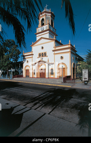 Venezuela Guayana Amazonas Puerto Ayacucho. Maria Auxiliadora de la Catedral (Cathedral of Mary Help of Christians), built in Stock Photo