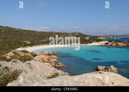 Spiaggia Rosa (Pink Beach) on the island of Budelli, Maddalena Islands ...