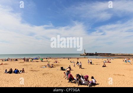 3850. Beach, Margate, Kent, UK Stock Photo