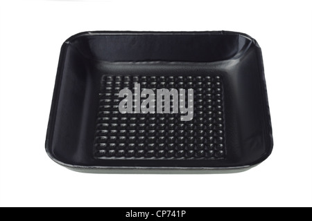 Black Styrofoam Trays Stock Photo - Alamy