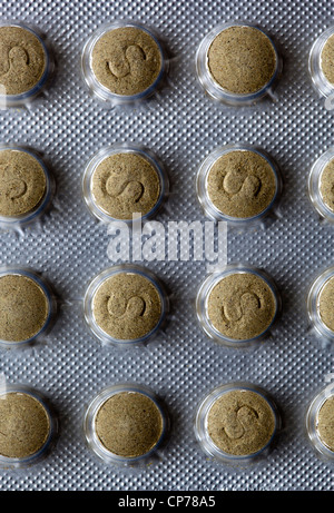 Senokot Constipation Tablets Stock Photo