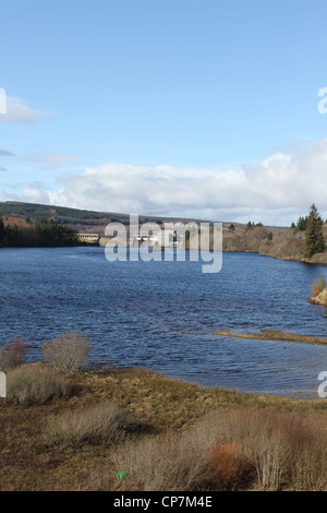 Loch Shin Scotland March 2012 Stock Photo