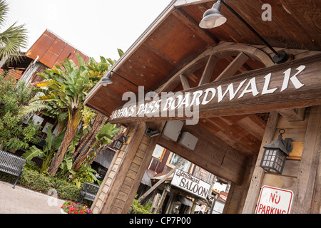 John's Pass Village, Madeira Beach, Florida Stock Photo