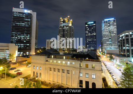 Metropolitan Skyline of downtown Birmingham, Alabama, USA. Stock Photo