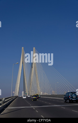 sea link bridge, Mumbai, India Stock Photo