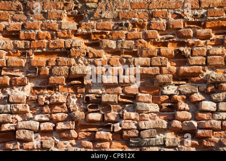 Wall of bricks - high quality texture. Stock Photo