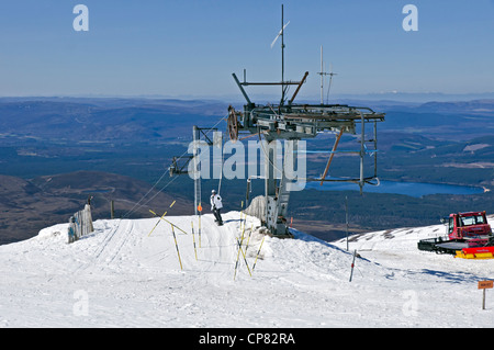 Cairngorm Ski Lift, Cairngorms National Park, Scotland, UK Stock Photo ...