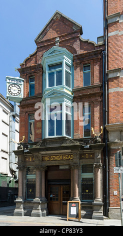 The Stag's Head pub in Dublin, Ireland Stock Photo