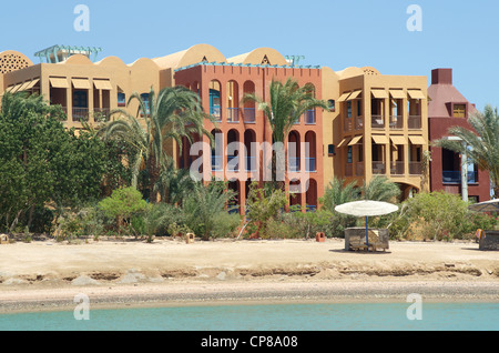 El Gouna, Sheraton Miramar Resort hotel, Red Sea, Egypt Stock Photo