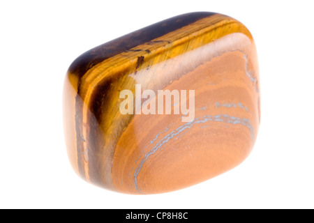 tiger eye semiprecious Stock Photo