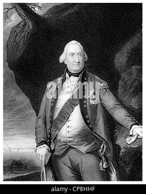 Charles Cornwallis, 1st Marquess Cornwallis, Knight of the Garter, 1738-1805, British General in the American Revolutionary War, Stock Photo