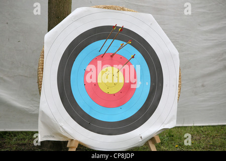 archery target Stock Photo