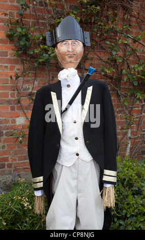 Scarecrow Festival Urchfont Village Stock Photo